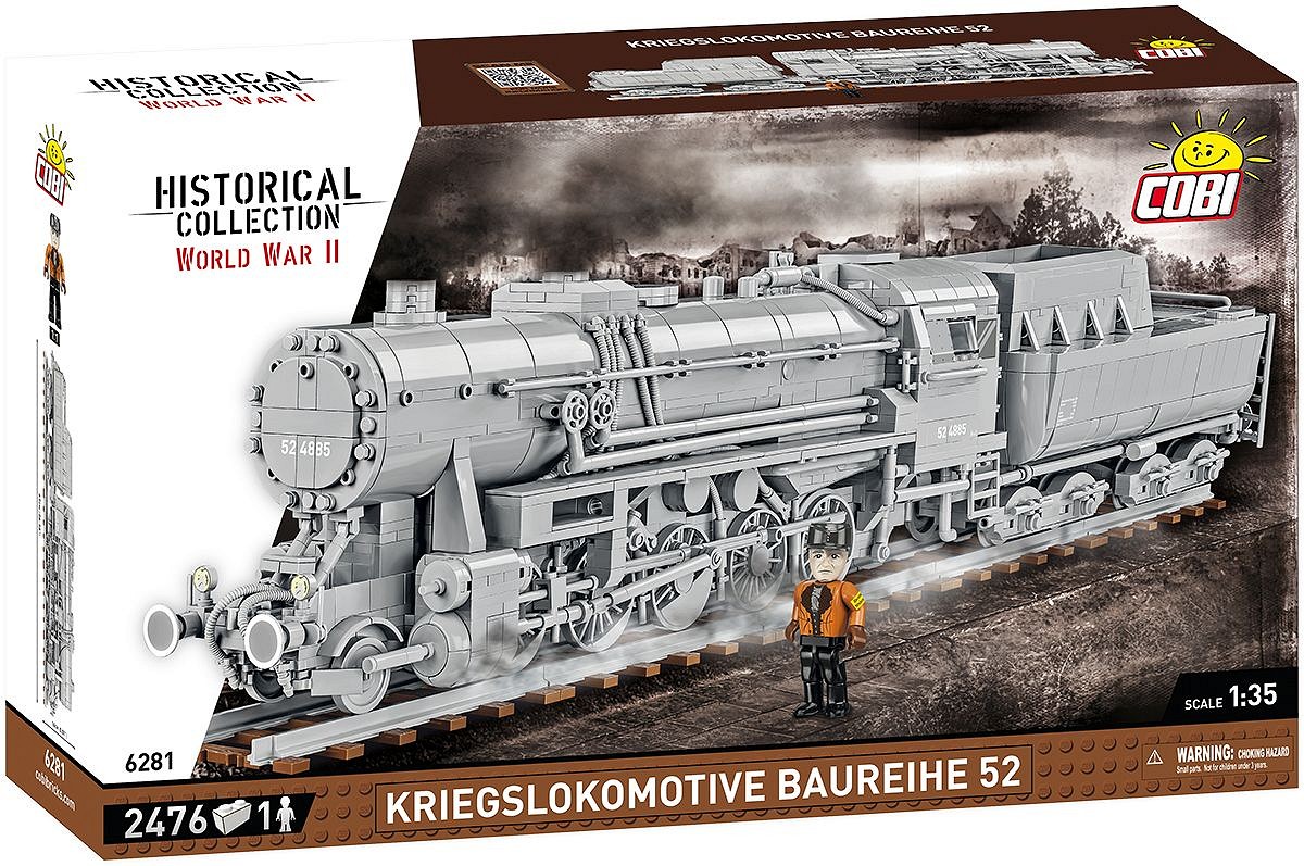Kriegslokomotive Baureihe 52 (COBI6281) \ Pociągi \ Cobi.eu